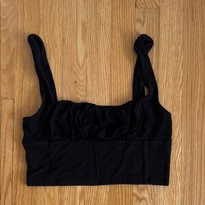 Stylish Black Crop Top